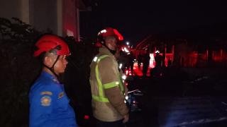 5 Rumah di Komplek Asrama Polisi Pekanbaru Terbakar