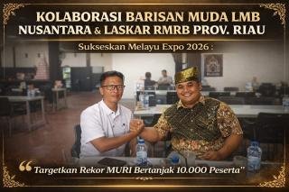 Sukseskan Melayu Expo 2026, BM LMB Nusantara - Laskar RMRB Targetkan Raih Rekor Muri 