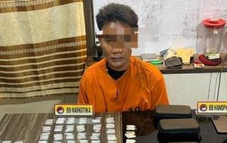 Cokok Bandar Narkoba di Mandah, Polres Inhil Diapreasi oleh IKWM Pekanbaru 