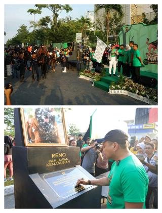 Polda Riau Kenang Keteladanan Reno, Anjing K9 Gugur dalam Misi Kemanusiaan