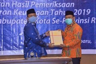 Ada Temuan BPK-RI  Dalam WTP 2019  Kabupaten Kampar