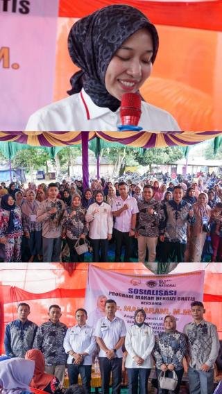 Sosialisasi Program Makan Bergizi Gratis di Rokan Hilir Dorong Manfaat Keberlanjutan
