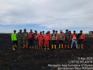 Atasi Karhutla 10 Ha di Rupat, Dua Helikopter Water Bombing Dikerahkan Bantu Tim Gabungan