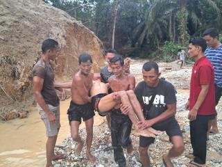 Satu Warga Kuansing Tewas Tertimbun Longsor Aktivitas PETI