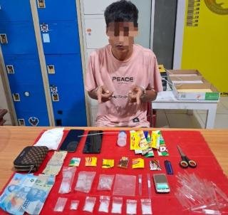 Polisi Sita Sabu Bernilai Belasan Juta di Desa Sungai Buluh