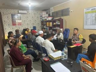 Sepakat Berdamai, Polsek Rupat Bebaskan Remaja Terduga Pencuri Brondolan Sawit