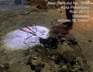 Petugas Dishub Gagalkan Aksi Pencurian Kabel PJU, Parang hingga Motor Diamankan 