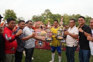 Ditutup Sekda Kuansing, Primakota Sentajo Juara Porset Cup 2025, Eki Pencetak Gol Terbanyak