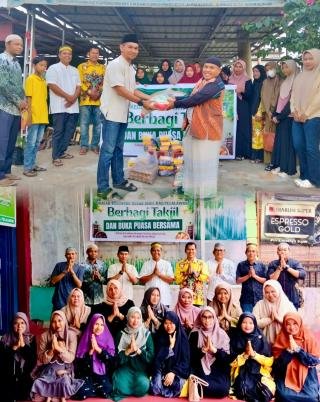 IKB Inhil Pelalawan Gelar Buka Bersama dan Tebar Kebaikan Berbagi Takjil Anak Yatim