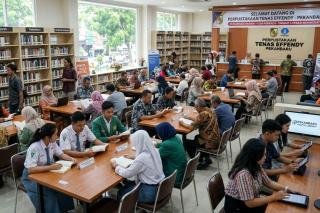 Minat Baca Tinggi, Jumlah Kunjungan ke Perpustakaan Tenas Effendy Naik 580 Persen 