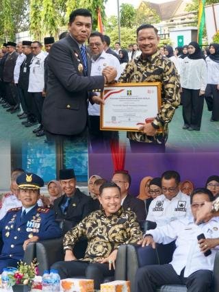Terima Penghargaan dari Kemenkum, Wabup Pelalawan: Penyemangat Bekerja Lebih Baik