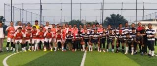 Laga Persahabatan PWI Riau-PKS Berakhir Imbang, Diikuti Presiden dan Gubernur Sumbar
