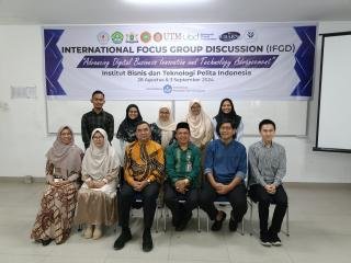 IBT Pelita Indonesia Sukses Gelar International Focus Group Discussion Hadirkan para Pakar