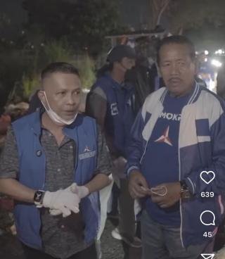 Tumpukan Sampah Menumpuk, Demokrat Pekanbaru Tunjukkan Aksi Nyata