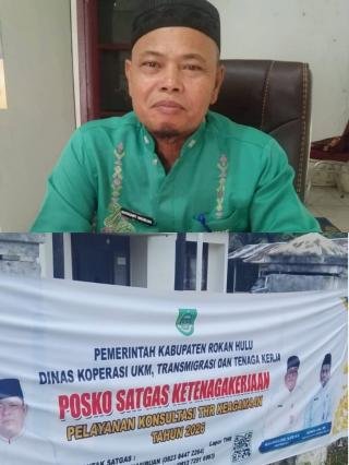 Disnaker Rohul Buka Posko Aduan: Perusahaan Wajib Bayar THR Karyawan H-7 Lebaran