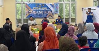 Ditpolairud Polda Riau Berikan 50 Paket Sembako ke Nalayan di Dumai melalui Program Jalur