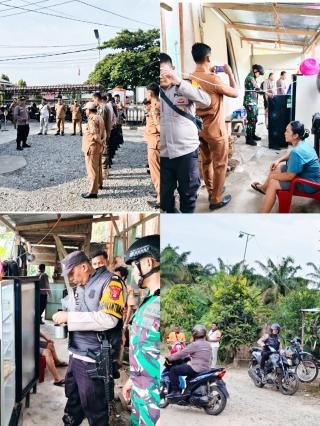 Polsek Kunto Darussalam Gelar Patroli Skala Besar Libatkan Tokoh Masyarakat Berantas Narkoba