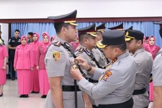 Sertijab PJU dan Kapolres, Kapolda Riau: Pengabdian kepada Masyarakat Harus Terus Berlanjut