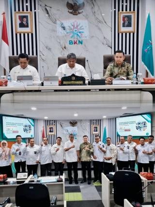 Wabup Bersama Sekda Pelalawan Ekspose Manajemen Talenta ke BKN Pusat, Ini Tujuannya 