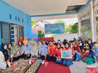 Alfamart Sukses Jadi Orang Tua Asuh Cegah Stunting di Pekanbaru