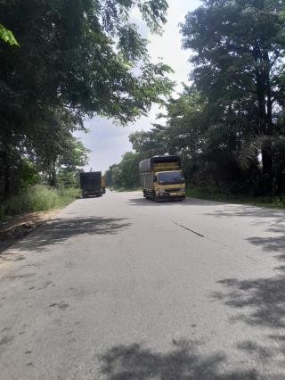 Pemicu Bahaya Keselamatan, Truk Banyak Parkir di Bahu Jalan Dekat Jembatan Maredan
