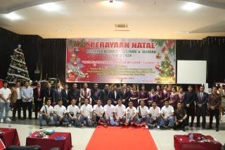 Natal Bersama Polres Inhu, Berkarya dengan Hati