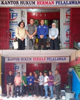 Kantor Hukum Herman Pelalawan Resmikan Kantor Baru, Utamakan Kepuasan Masyarakat