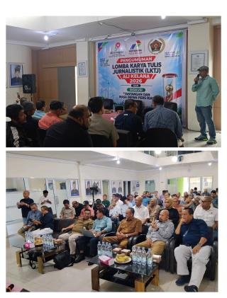 Usai Diskusi Pers, PWI Riau Umumkan Pemenang LKTJ Raja Ali Kelana
