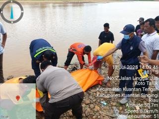 Hii... Ada Mayat di Dekat Arena Pacu Jalur Kuansing, Ini Kata Polisi