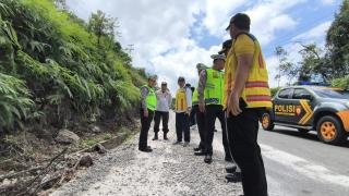 Dirlantas Polda Riau Tinjau Pendakian Panorama Kampar: Cegah Insiden saat Nataru