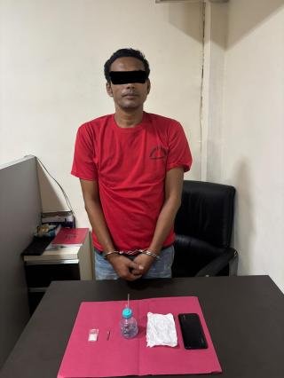 Miliki 2,58 Gram Sabu, Pria Ini Ditangkap Satresnarkoba Polres Rohul