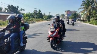  Exploride Touring, Eksplorasi Wisata Alam Riau Bersama Komunitas Honda