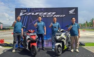 New Honda Vario Evo160 Meluncur di Riau, Evolusi Skutik Sporti Terbaru 