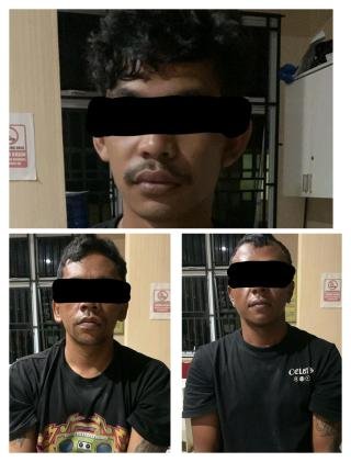Harimau Kayuah Satreskrim Polres Kuansing Tangkap Tiga Pelaku Pemerasan terhadap Pelajar