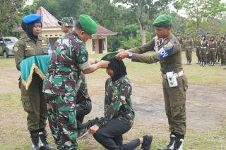 Siswa SMK Taruna Satria Pekanbaru Ikuti Prosesi Pembaretan, Teguhkan Disiplin dan Jiwa Korsa