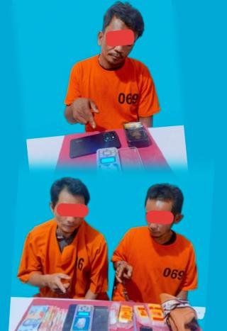 Tiga Residivis Pengedar Sabu Diringkus Tim Opsnal Polres Pelalawan