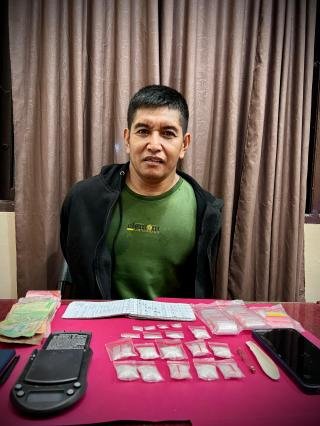 Polsek Lirik Ciduk Residivis yang Sempat Jadi DPO, Puluhan Gram Sabu Disita