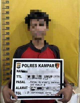 Cabuli Anak di Bawah Umur, Remaja 17 Tahun Ditangkap