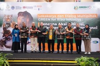 Plt Gubri Perkuat Aksi Mitigasi Perubahan Iklim melalui Lokakarya Green for Riau Initiative