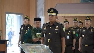 Jadi Kasidik Kejati Kepri, Jaksa Ini Minta Doa Restu pada Masyarakat Kuansing