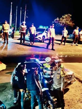 Belasan Balap Liar Terjaring Operasi Zebra Lancang Kuning 2025 Polres Pelalawan