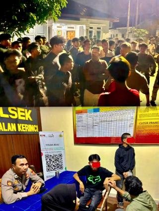 Lima Pemuda yang Diduga Aniaya Pelajar hingga Kepala Bersimbah Darah Diringkus