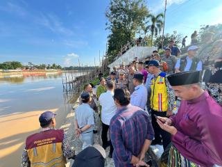 Tim Lintas Sektor Masih Temukan Kerusakan Infrastruktur Jalan Menuju Pacu Jalur