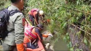 Anak Dosen Hanyut di Sungai Batang Gansal Berhasil Ditemukan