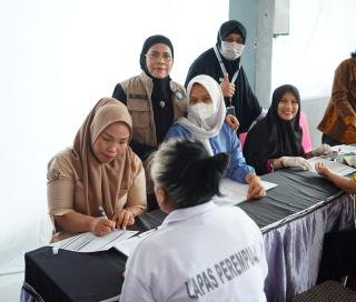 Plt Ketua TP PKK Riau Pimpin Skrining HIV di Lapas Pekanbaru: Tidak Boleh Satu Pun yang Tertinggal