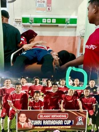 Mini Soccer Pangkalan Kerinci Kembali Merenggut Nyawa Pemain Bola, Satu Tim Bupati