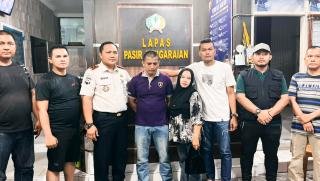 Warga Binaan Lapas Pasir Pengaraian yang Kabur Serahkan Diri melalui Pendekatan Keluarga