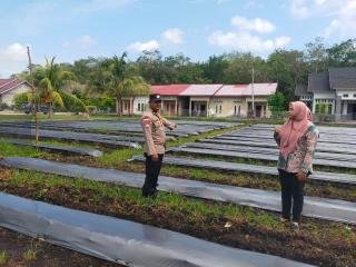 Polsek Bengkalis Gerakkan Kelompok Masyarakat Dukung Program Presiden Tanam Jagung 1 Juta Ha