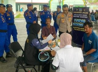 Polres Dumai Gelar Kegiatan Bermanfaat untuk Masyarakat Hingga ke Pelosok Pulau
