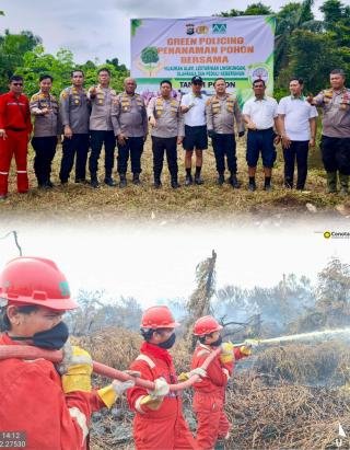 Dukung Green Policing, PT Musim Mas Perkuat Kolaborasi Lawan Karhutla 
